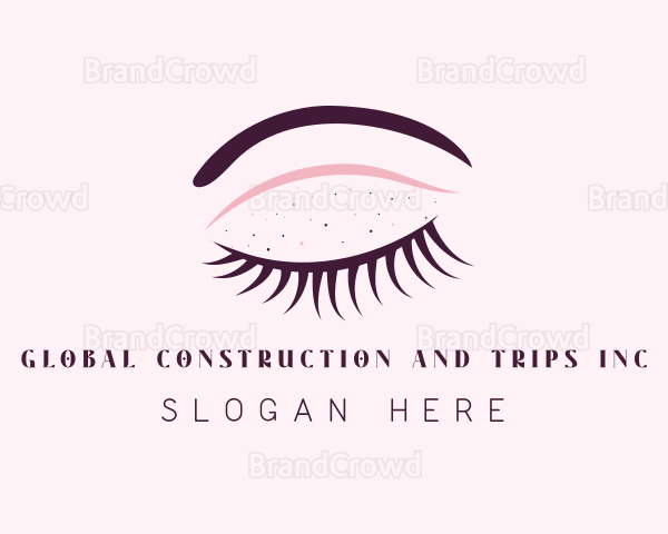 Cosmetics Eyelash Eyebrow Logo