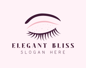 Cosmetics Eyelash Eyebrow Logo