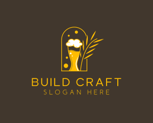 Craft Beer Drink logo design