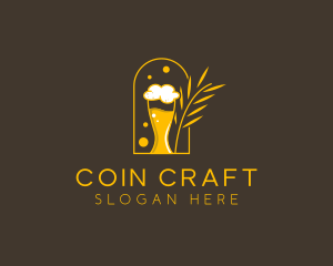 Craft Beer Drink logo design