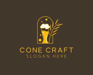 Craft Beer Drink logo design