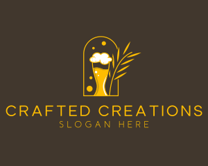 Craft Beer Drink logo design