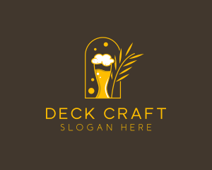 Craft Beer Drink logo design