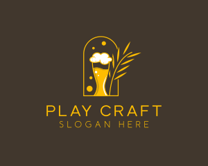 Craft Beer Drink logo design