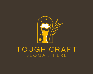 Craft Beer Drink logo design