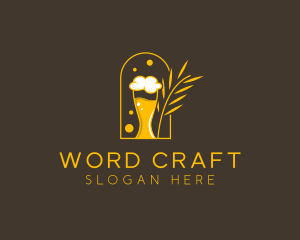 Craft Beer Drink logo design