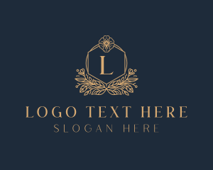 Luxury - Floral Beauty Salon logo design