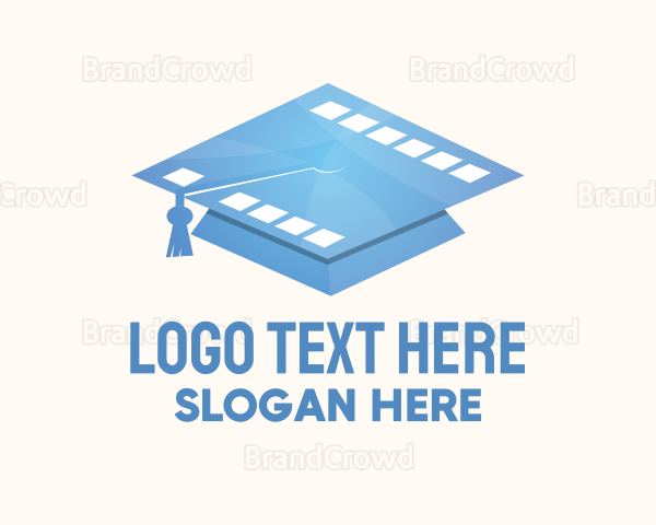 Film School Academy Graduate Logo