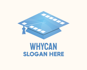 Film - Film School Academy Graduate logo design