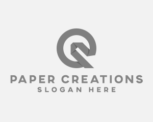 Papercraft - Origami Paper Craft Etsy logo design