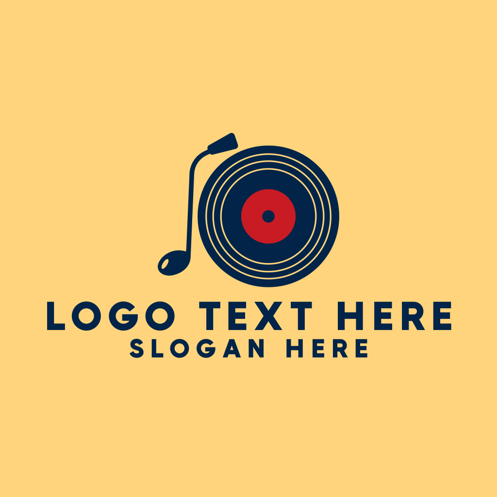 Old School Vinyl Record Logo | BrandCrowd Logo Maker | BrandCrowd