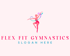 Gymnastics - Dance Sports Gymnast logo design