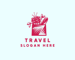 Flower Basket Delivery Logo