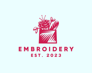 Flower Basket Bread logo design