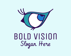 Blue Eyes Vision  logo design