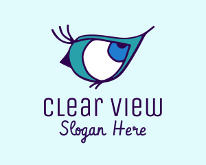 Vision - Blue Eyes Vision logo design