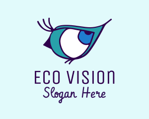 Blue Eyes Vision  logo design