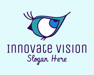 Blue Eyes Vision  logo design