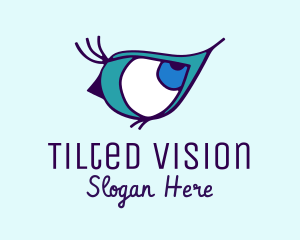 Blue Eyes Vision  logo design