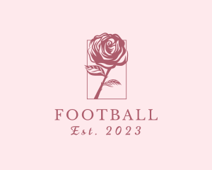 Flower - Rose Flower Florist logo design