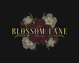 Flower Petals Bloom logo design