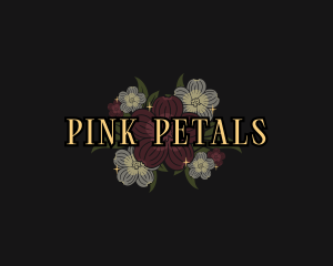 Flower Petals Bloom logo design