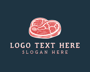 Beef - Steak Beef Delicatessen logo design