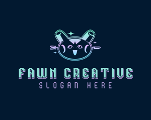 Creative Futuristic Alien logo design