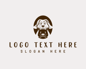 Puppy - Animal Pet Grooming logo design