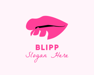 Nail Polish Sexy Lips Logo