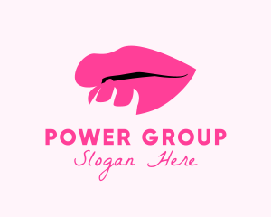 Nail Polish Sexy Lips Logo