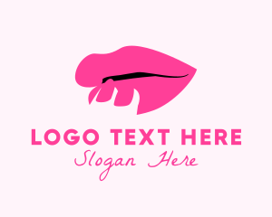 Nail Polish Sexy Lips Logo