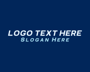 Signage - Generic Blue Business logo design
