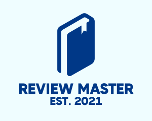 Review - Blue Book Silhouette logo design