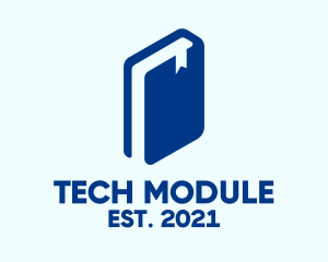 Module - Blue Book Silhouette logo design