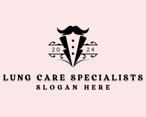 Barber Mustache Haircut Logo