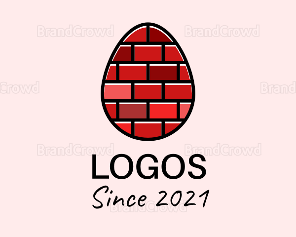 Concrete Brick Egg Logo
