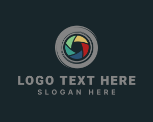 Pic - Media Camera Shutter logo design