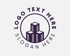 Leasing - Corporate High Rise Building logo design