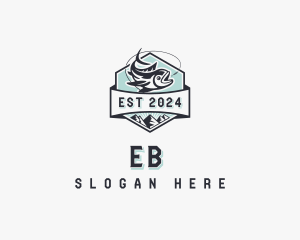 Fishery - Tuna Seafood Fishing logo design