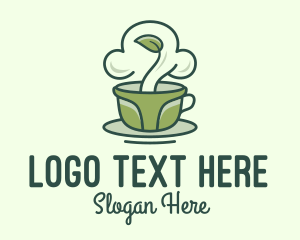 Tea - Green Organic Coffee Tea logo design