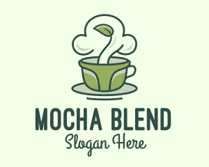 Mocha - Green Organic Coffee Tea logo design