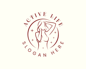 Female Nude Fashion Logo