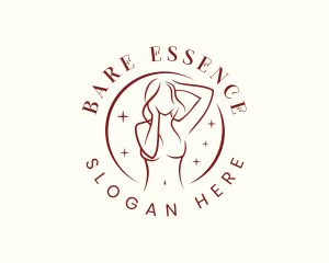 Female Nude Fashion logo design