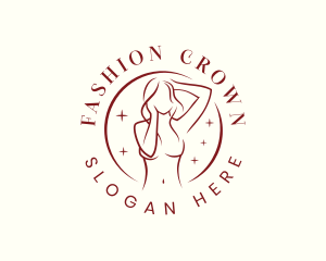 Female Nude Fashion logo design