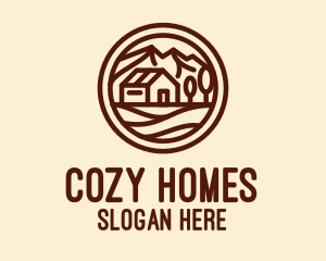Housing - Countryside House Valley logo design