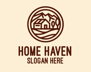 Housing - Countryside House Valley logo design