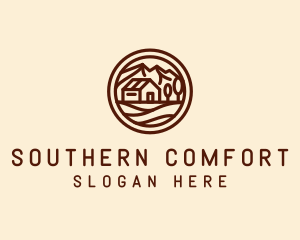 Countryside House Valley logo design