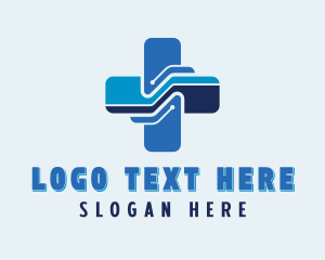 Health Insurance - Pharmaceutical Medicare Hospital logo design