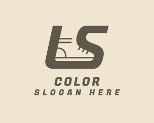 Sneakers - Shoe Monogram Letter LS logo design